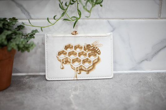 White Change Purse - Wallet-10